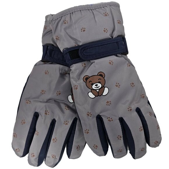 Kids Ski Winter Gloves, Multiple Colors, One Size 9" Long - Picture 10 of 11